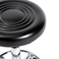 Free shipping Black Round Stool with Lines Rotation Bar Stool